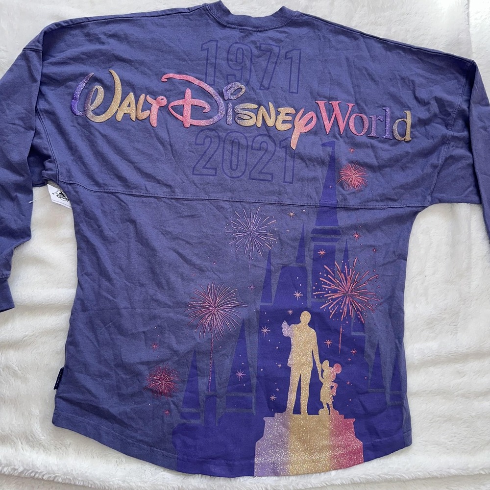 NEW Disney World 50th Anniversary Spirit Jersey Shirt S Castle 1971 2021 - Picture 4 of 11